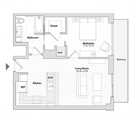 A2 Floor plan